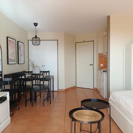 Ferienwohnung T1 Bis Avec Piscine Vue Golf Et Montagnes Arcangues Exterior foto